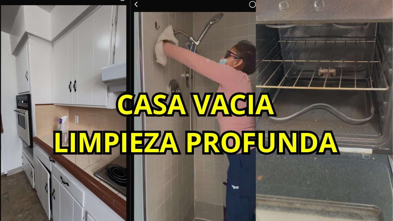ASI SE LIMPIA UNA CASA  🫧🧽🧹ANTES DE ENTREGARLA