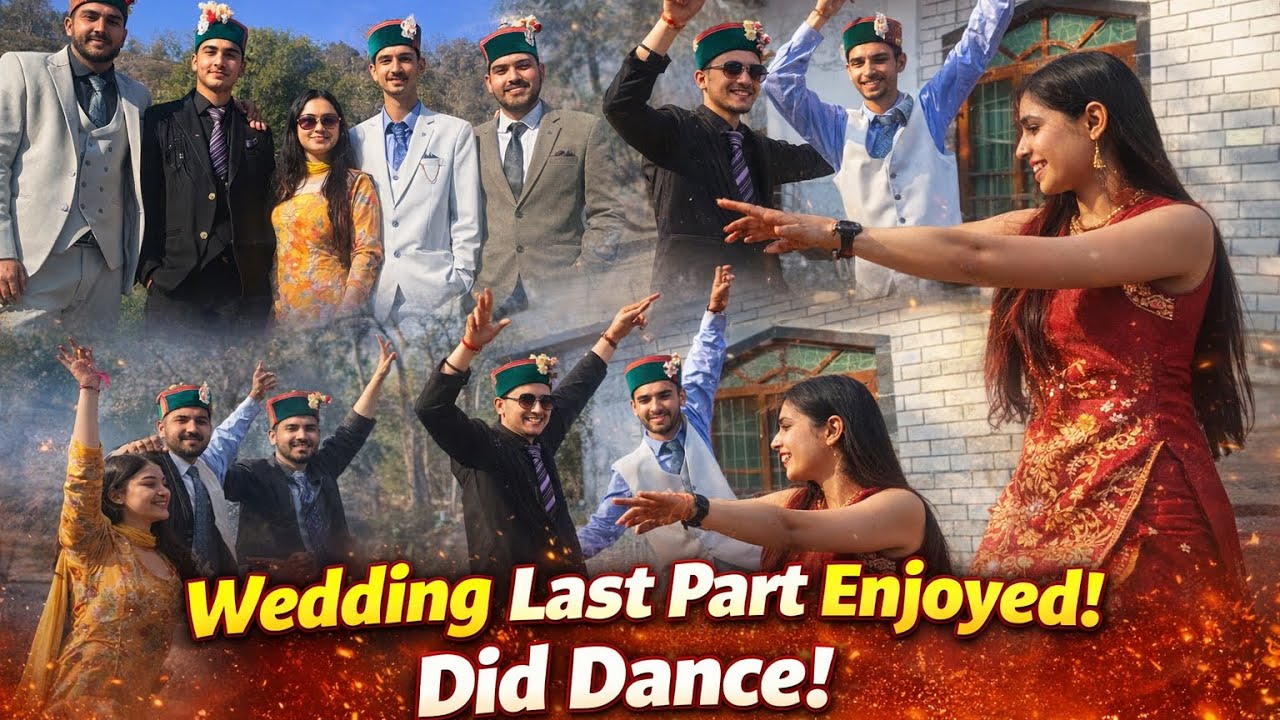 Wedding Ending Celebration 🎉 | Last Part Full Dance & Masti