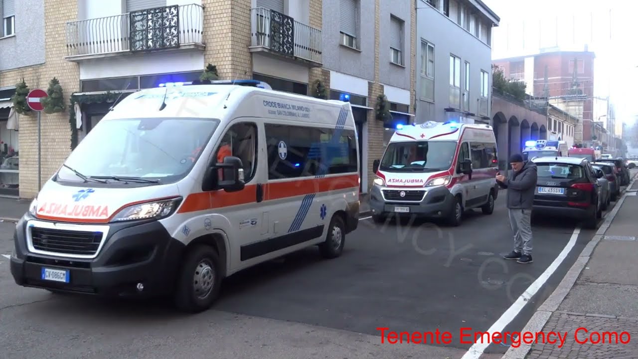 [50ESIMO BIACES] Corteo ambulanze in sirena
