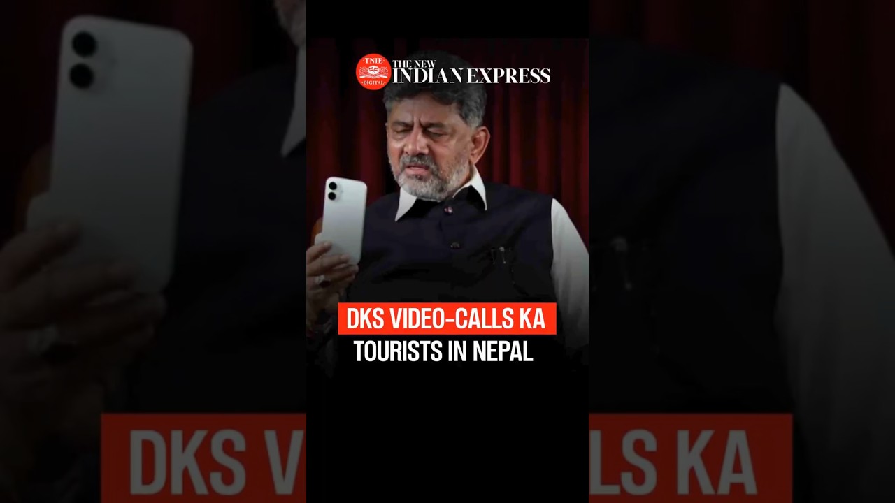 Karnataka CM Shivakumar assures safe return for Nepal tourists from Karnataka on video call