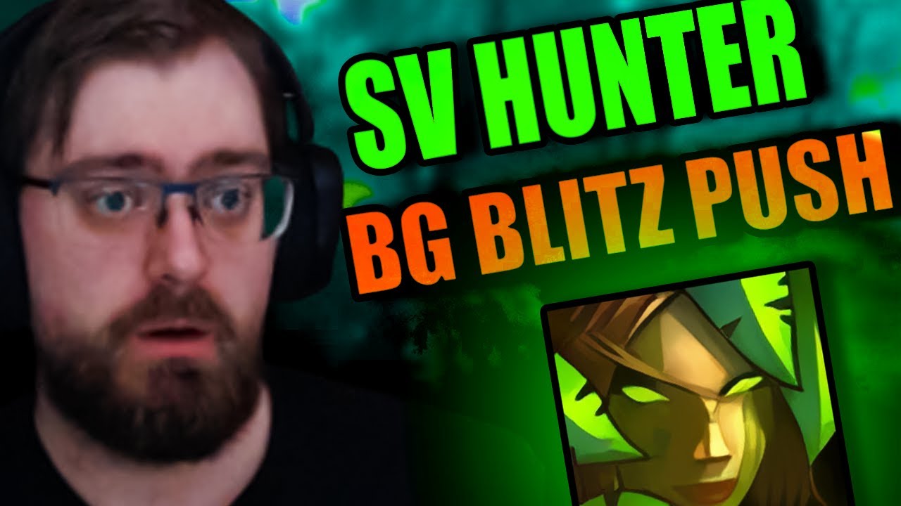 So I Tried Battleground Blitz With My SV Hunter | 11.0 The War Within Pre-Patch PvP Gameplay