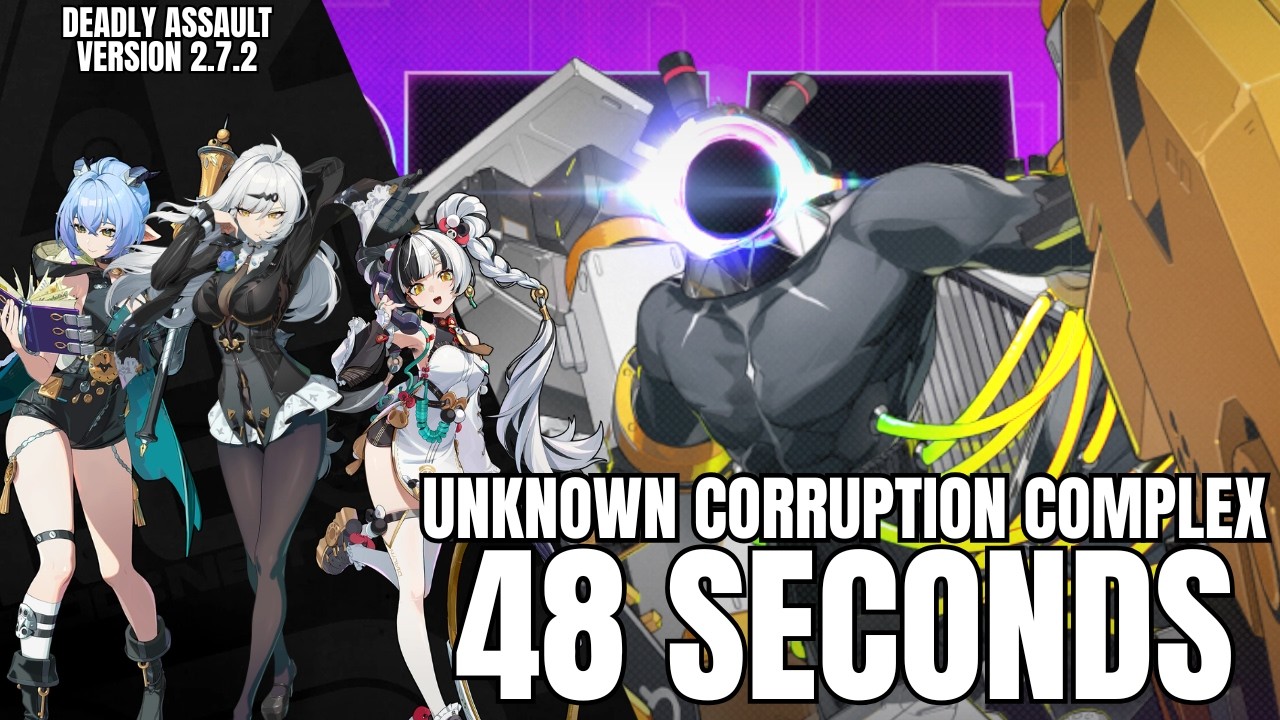 2.7.2 Deadly Assault Speedrun: Yixuan vs. UCC - 48 seconds (65000pts) | Zenless Zone Zero