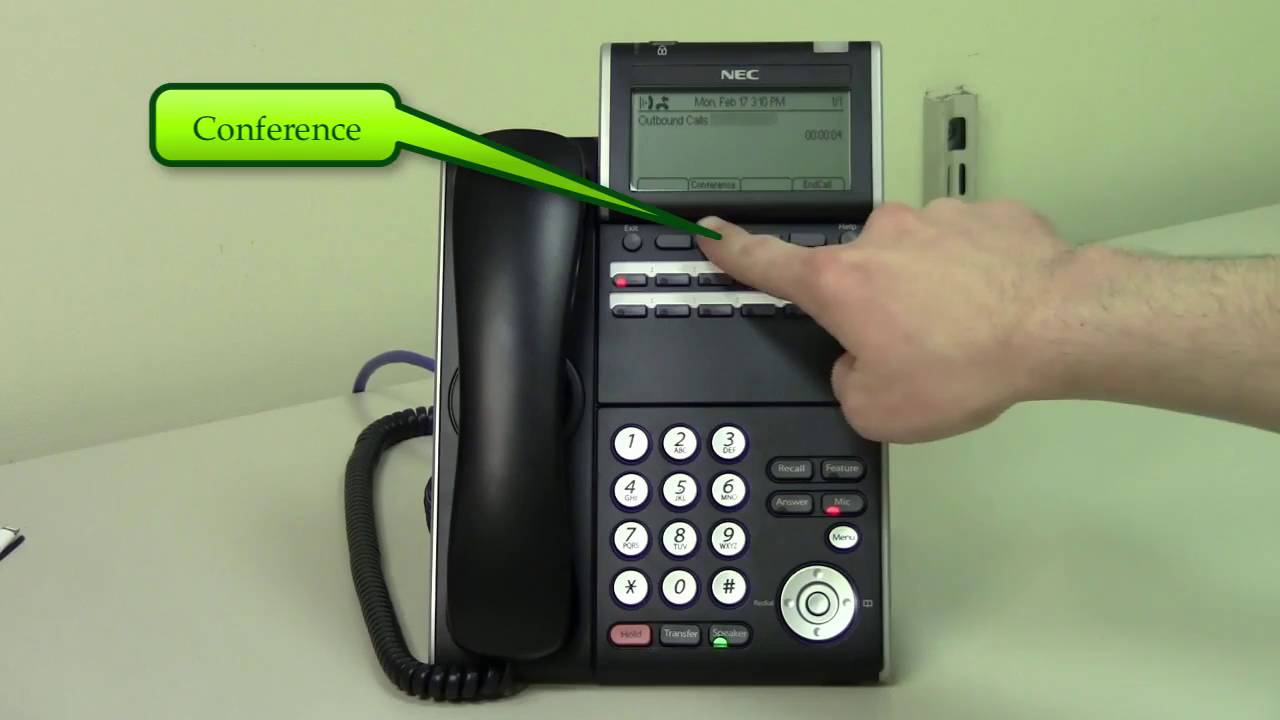 NEC VoIP Phones - Conference Calls