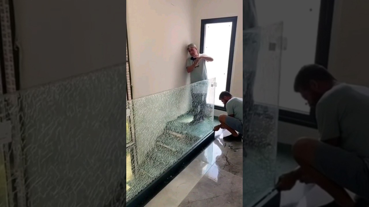 T&eacute;cnica do vidro quebrado voc&ecirc; j&aacute; conhecia? #arquiteto #construction #obras