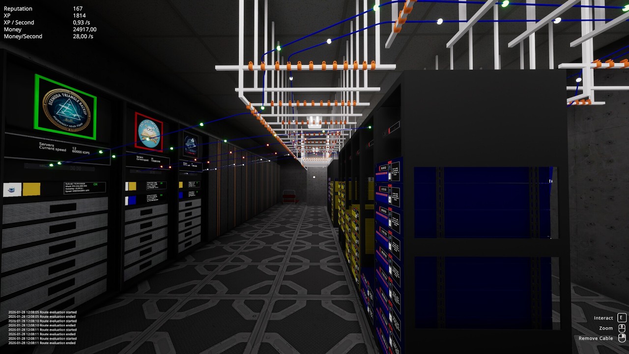 Data Center Demo   (New Simulator game )