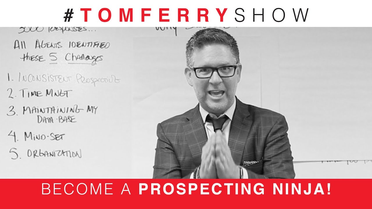 Overcome the Fear of Prospecting | #TomFerryShow Episode 51