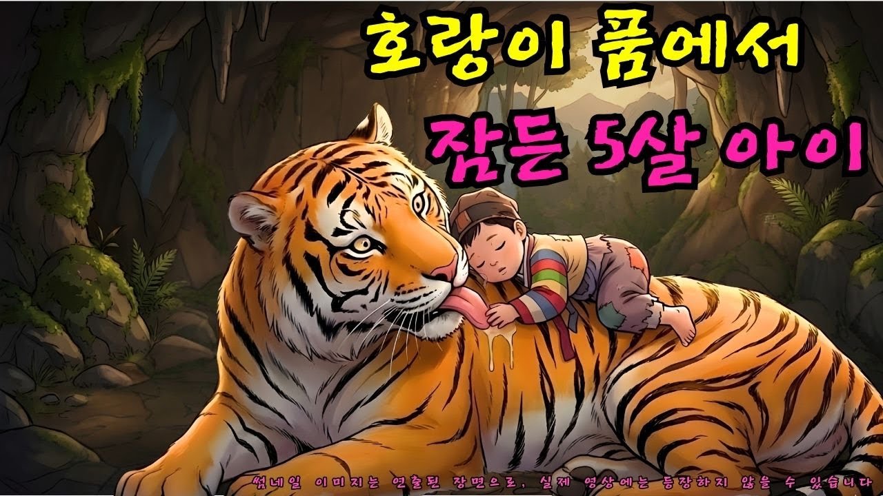[감동 주의] 굶주린 호랑이 굴에 제 발로 찾아간 5살 아이... 그 후 벌어진 기적l야담 | 야사 | 전설 | 민담 | 설화 | 옛날이야기 l 오디오북