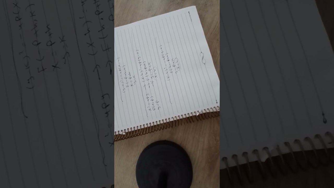 انسحاب المحاور..القطع المكافىء