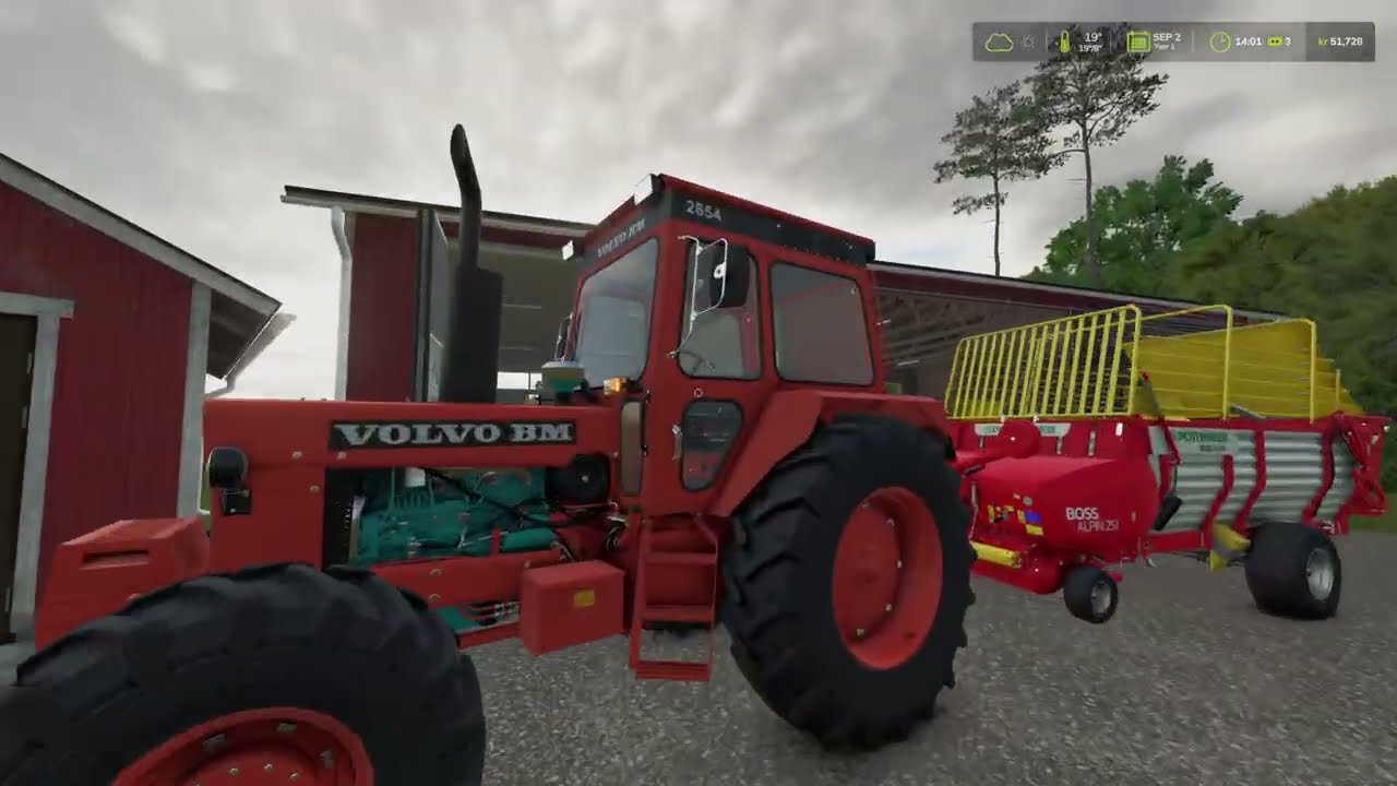LILLTRAKTORN GÖR SITT JOBB - Svenskt lantbruk - DEL 6- Farming simulator 25