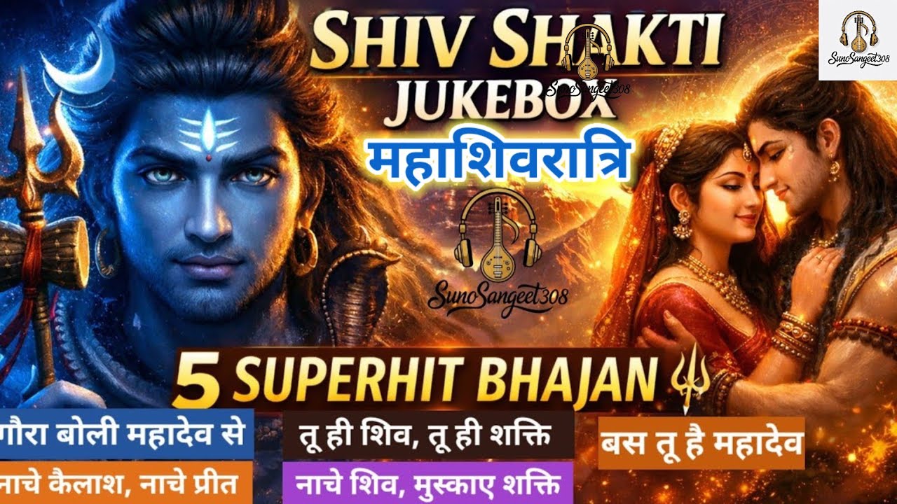 Shiv Shakti Love Bhajan Jukebox 2026 🔱 | Romantic Mahadev Songs | Tu Hi Shiv Tu Hi Shakti 