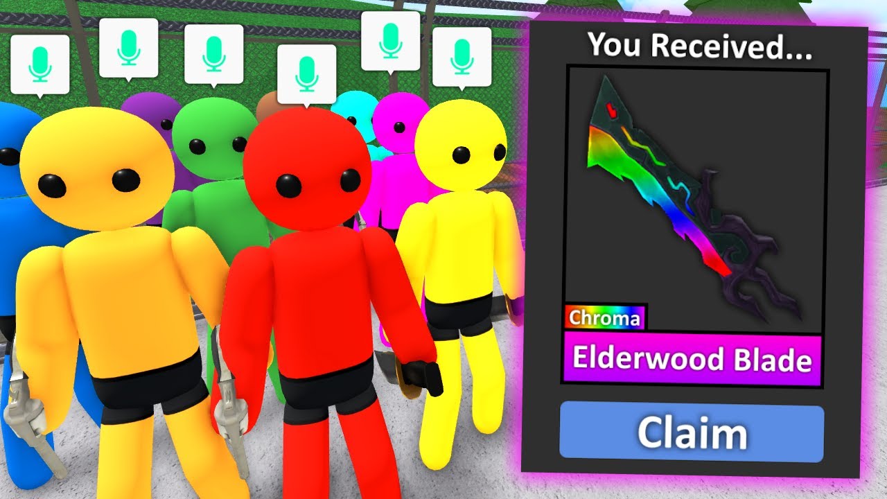 MANNY for GODLY in MM2! *Voice Chat*