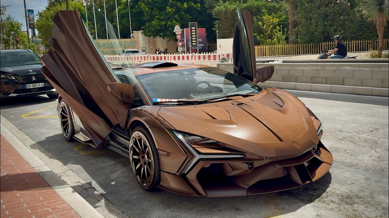 $1.5M Mansory Carbonado Revuelto driving in Monaco!