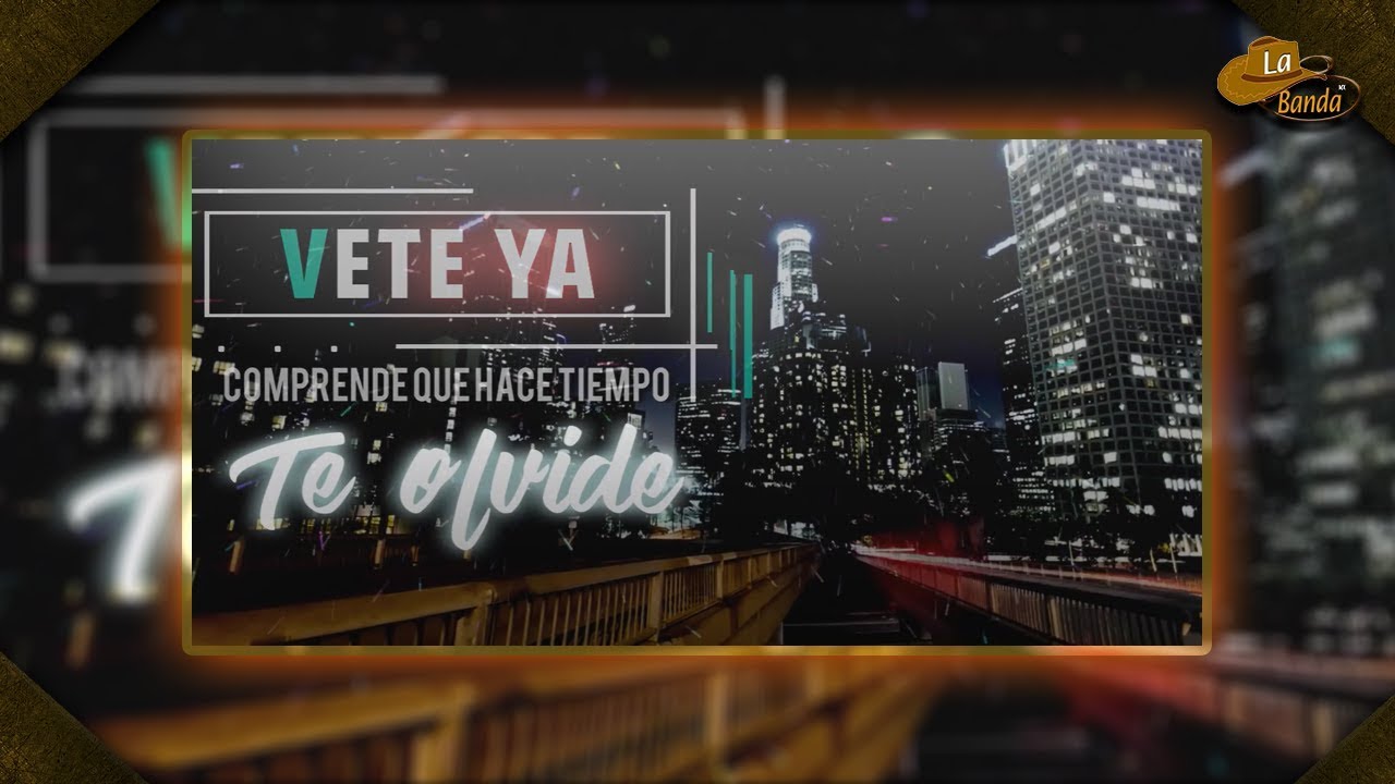 Agus Antonio - Vete Ya (Vídeo Lyrics)