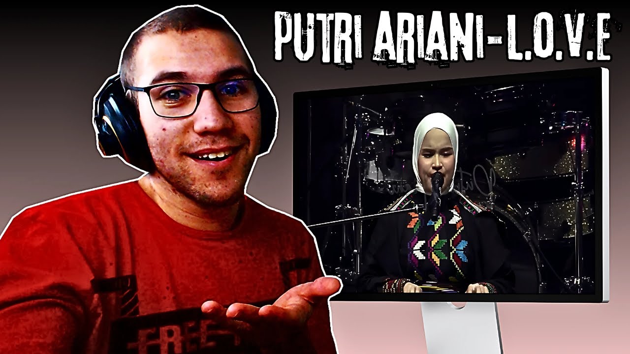 Reacting To Putri Ariani - L.O.V.E(cover LIVE 2024)!!!