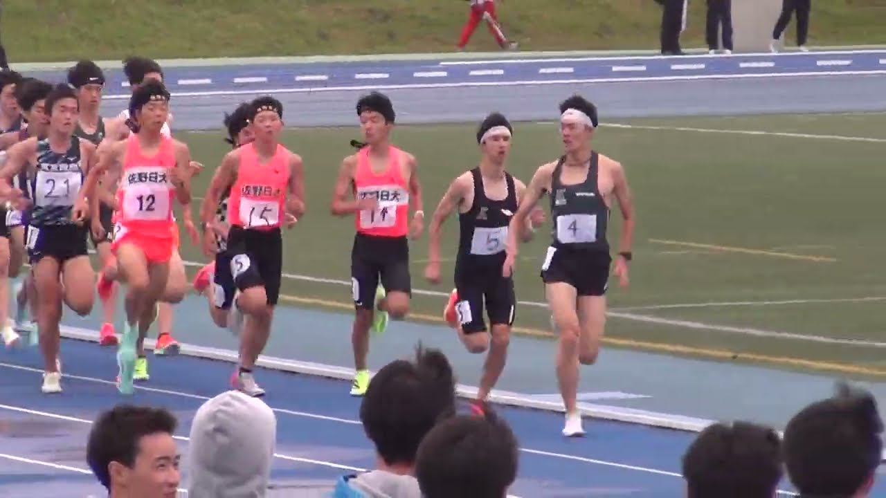 第122回平成国際大学記録会 男子3000m6組