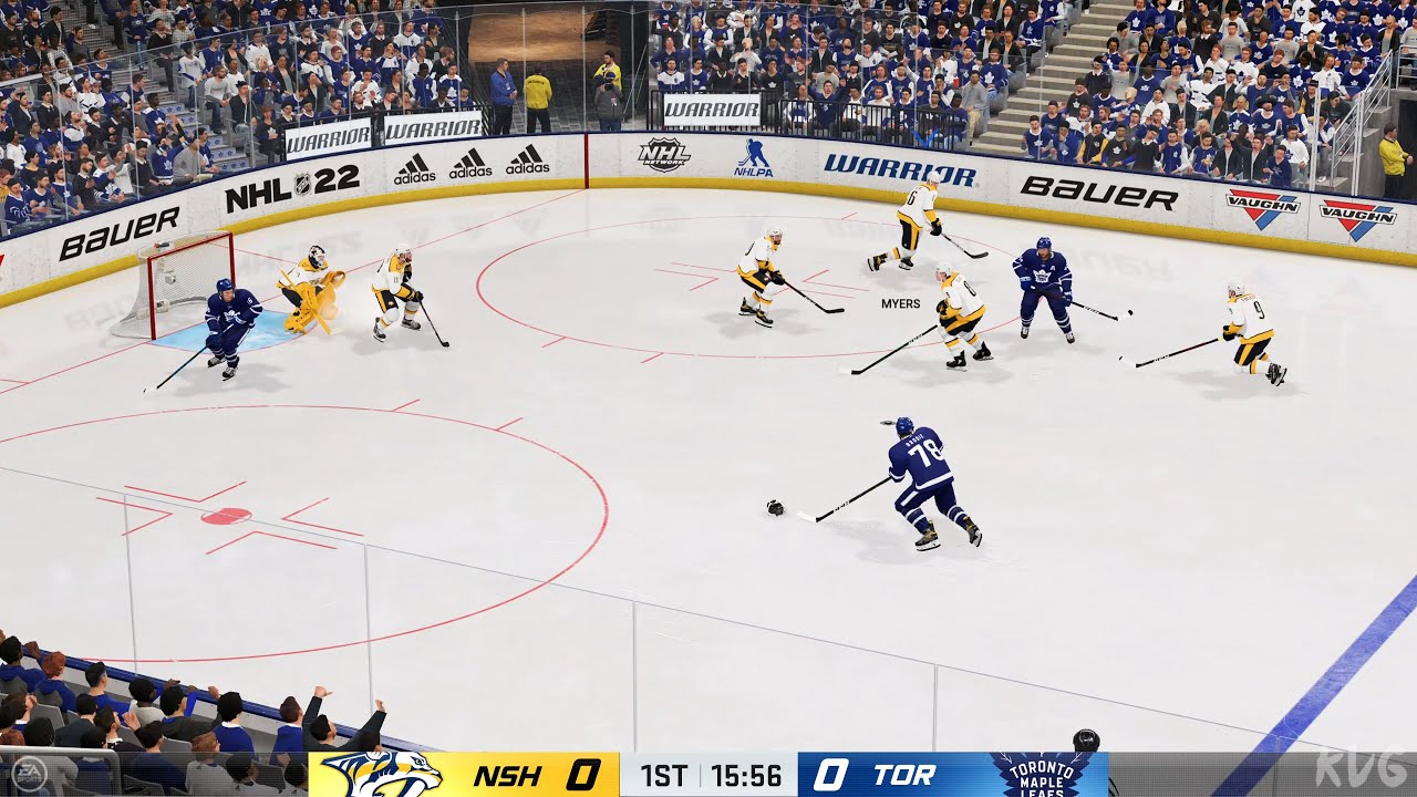 NHL 22 - Nashville Predators vs Toronto Maple Leafs - Gameplay (PS5 UHD) [4K60FPS]