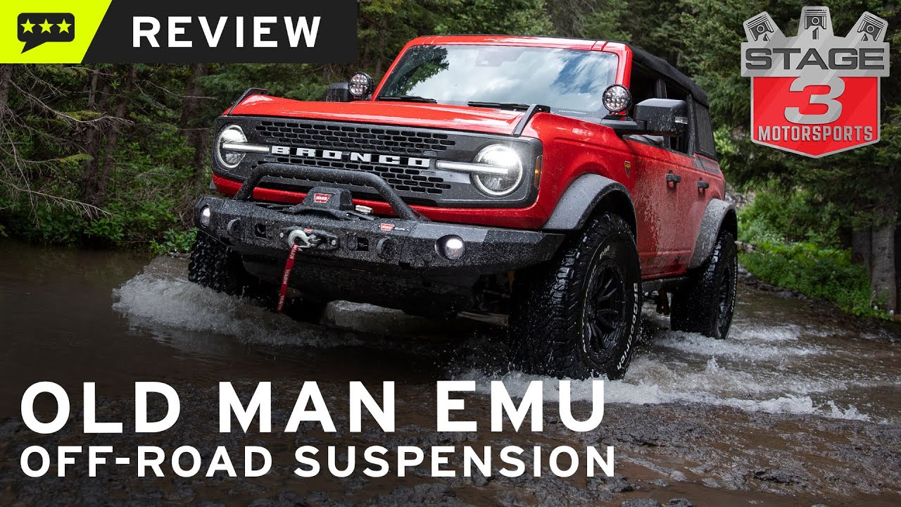 2021-2023 Bronco Old Man Emu Suspension Off-Road Review