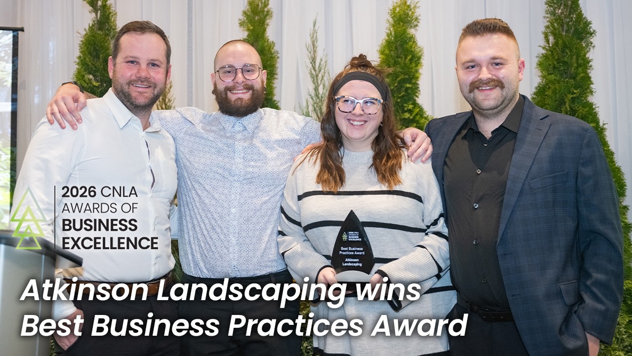 Atkinson Landscaping wins 2026 Best Business Practices Award