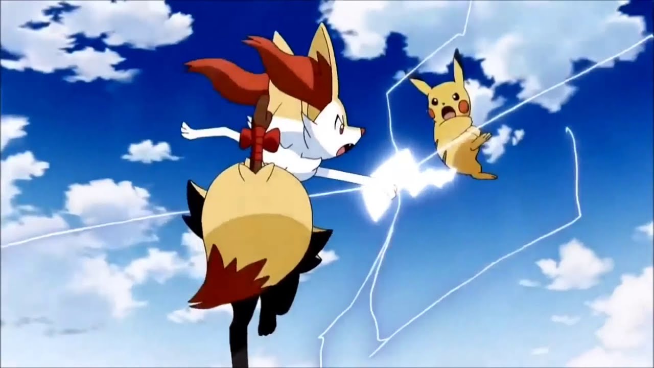 Braxien vs Pikachu