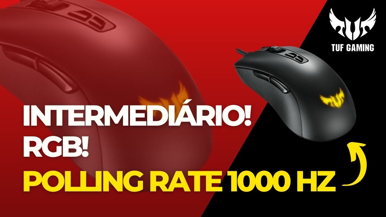 Unboxing do Mouse - Asus Tuf Gaming M3