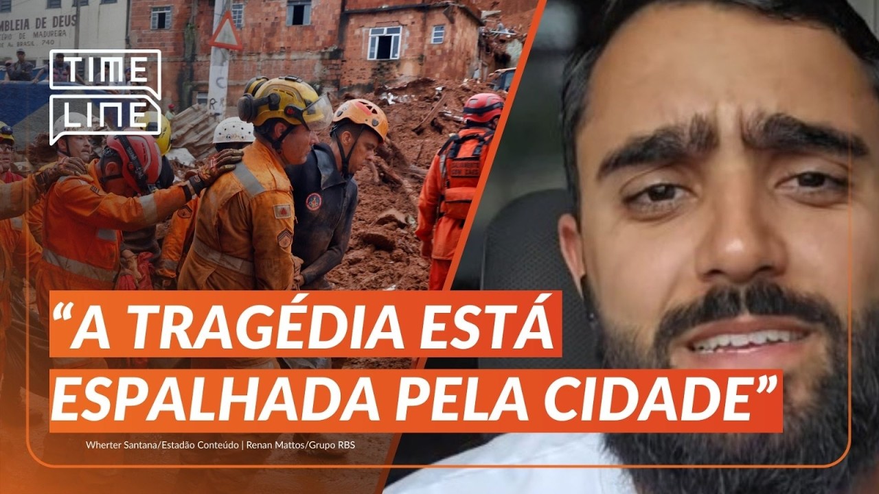 JUIZ DE FORA (MG): Jornalista relata CENÁRIO DE DESTRUIÇÃO após CHUVAS | Timeline