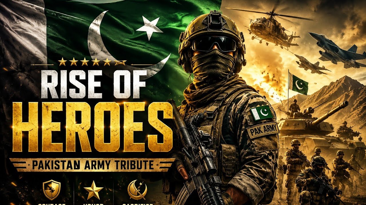 Pakistan Army Tribute 🇵🇰 | Rise of Heroes | Epic Cinematic Anthem