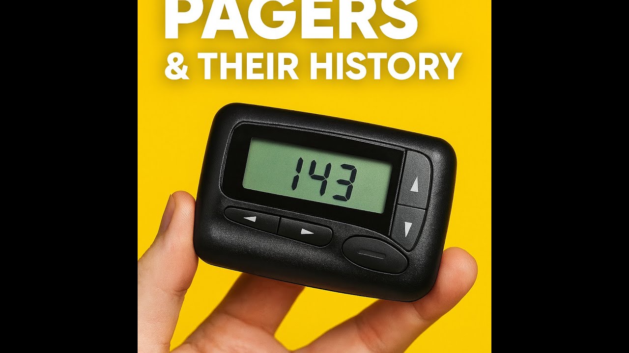 The Rise and Fall of Pagers  - A 90s Technology Revolution