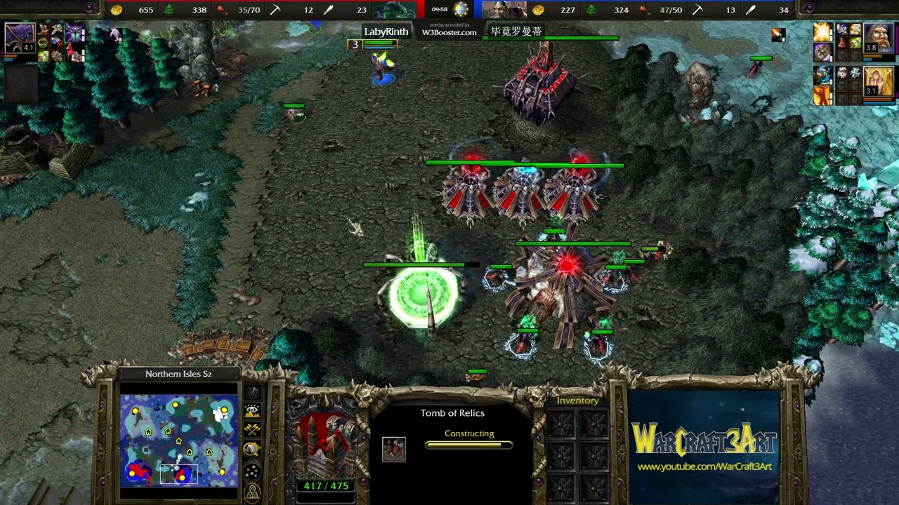 Fortitude(HU) vs LabyRinth(UD) - Warcraft 3: Classic - RN8173
