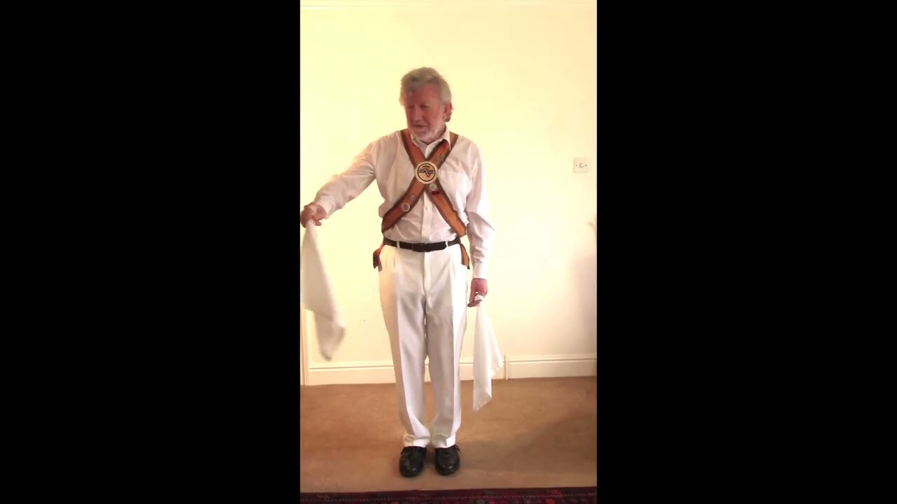 Morris dance instructional on how to do Fieldtown sidesteps