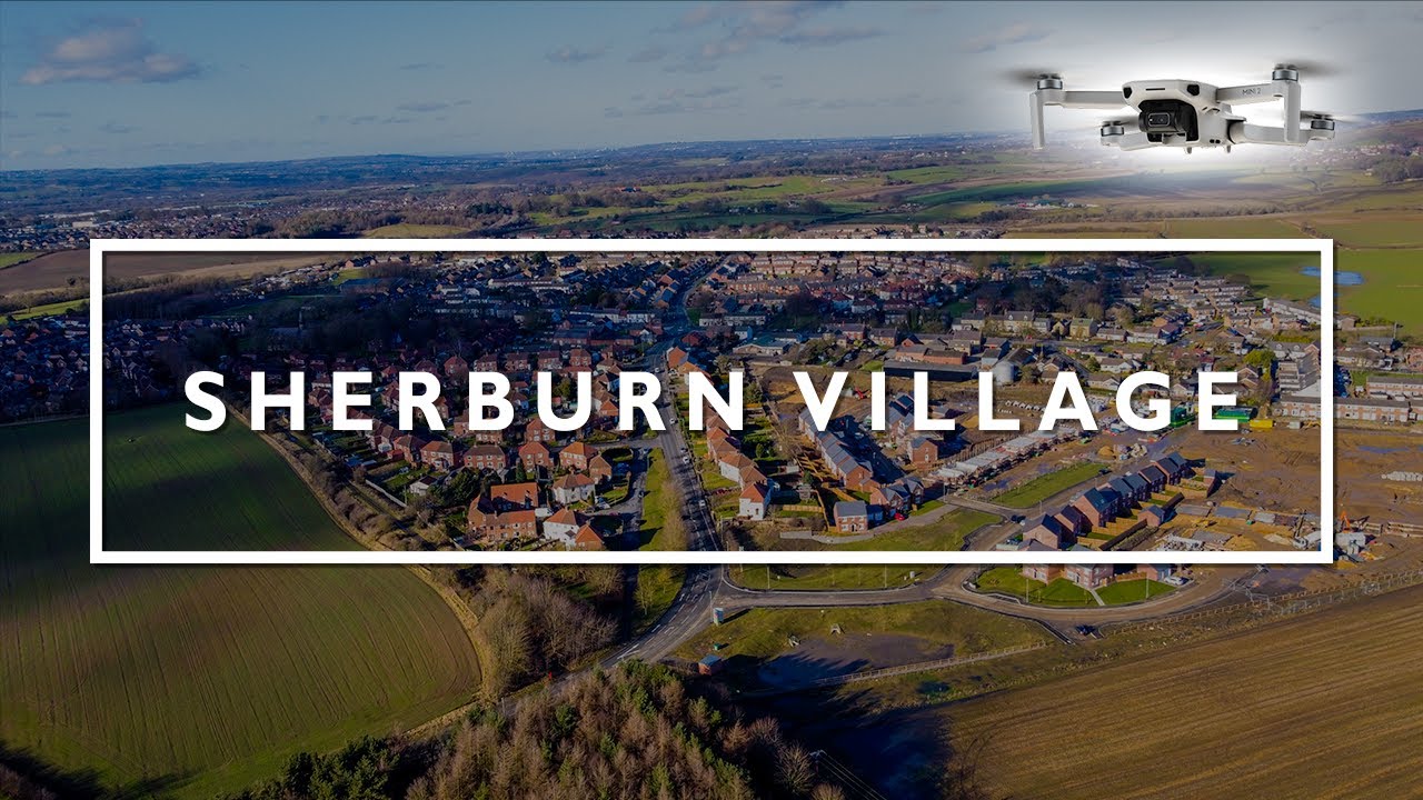 Sherburn Village - DJI Mini 2 Drone Footage (4K)