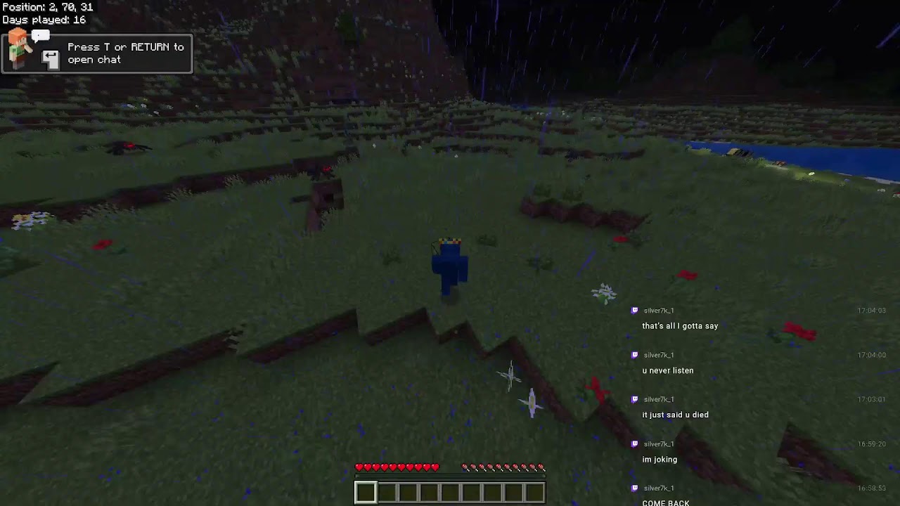 Minecraft with @silver7k