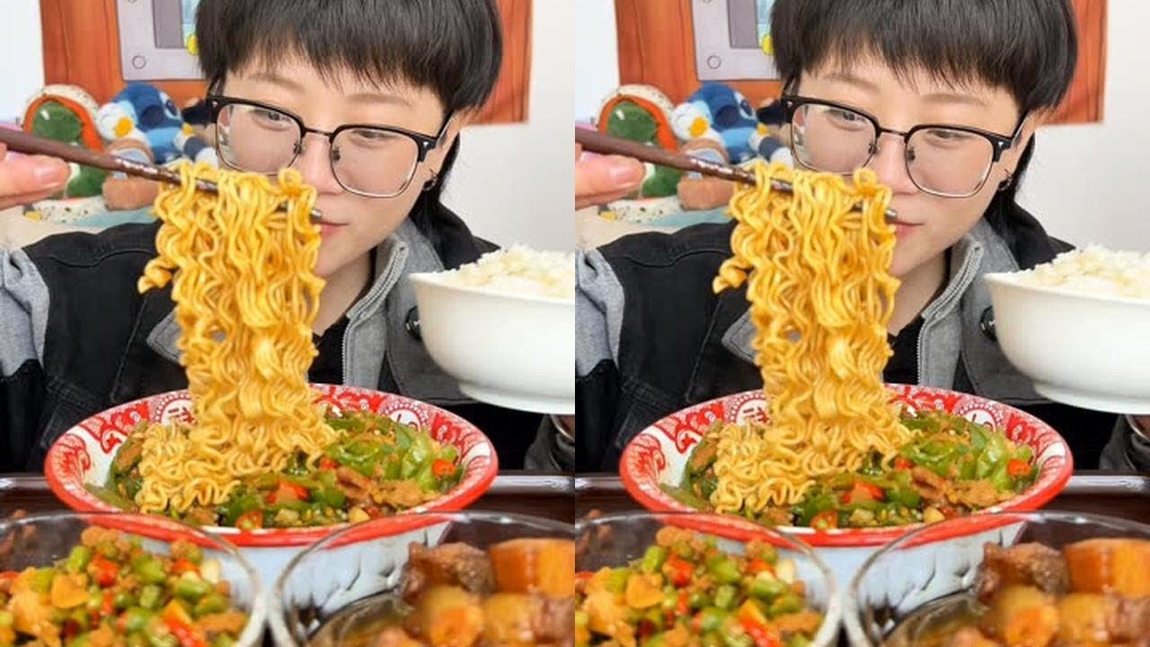 90后小学老师退休生活
今天吃好吃的红烧肉啦，还有巨下饭的辣椒炒肉和肉沫豆角，又是把我香迷糊的一天啦 #辣椒炒肉 #美食吃播 #美食 #分享日常