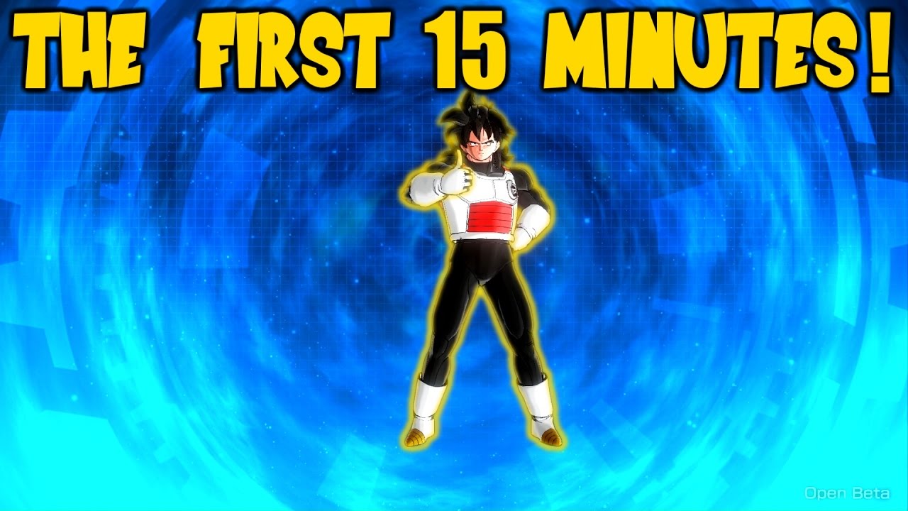 THE FIRST 15 MINUTES!! | Dragon Ball Xenoverse 2 Beta