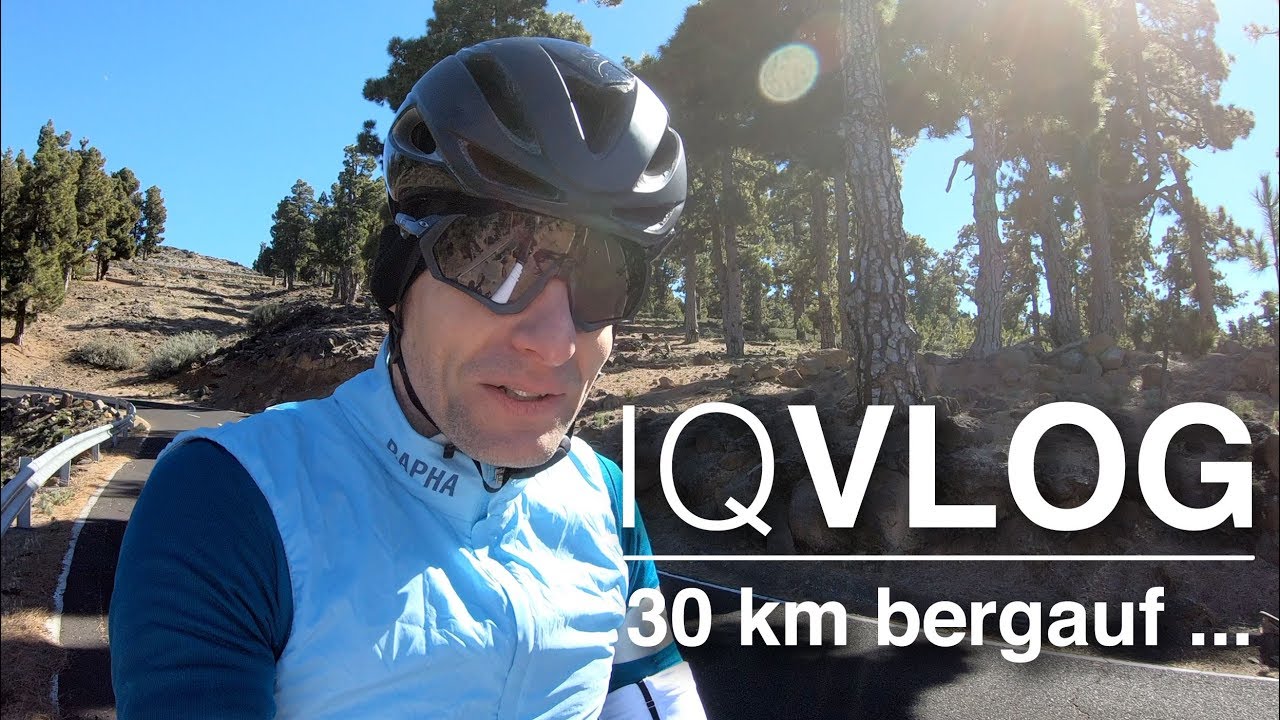 La Palma mit dem Rennrad - Roque de los Muchachos: 30 km bergauf, 2300 Höhenmeter! #IQVLOG