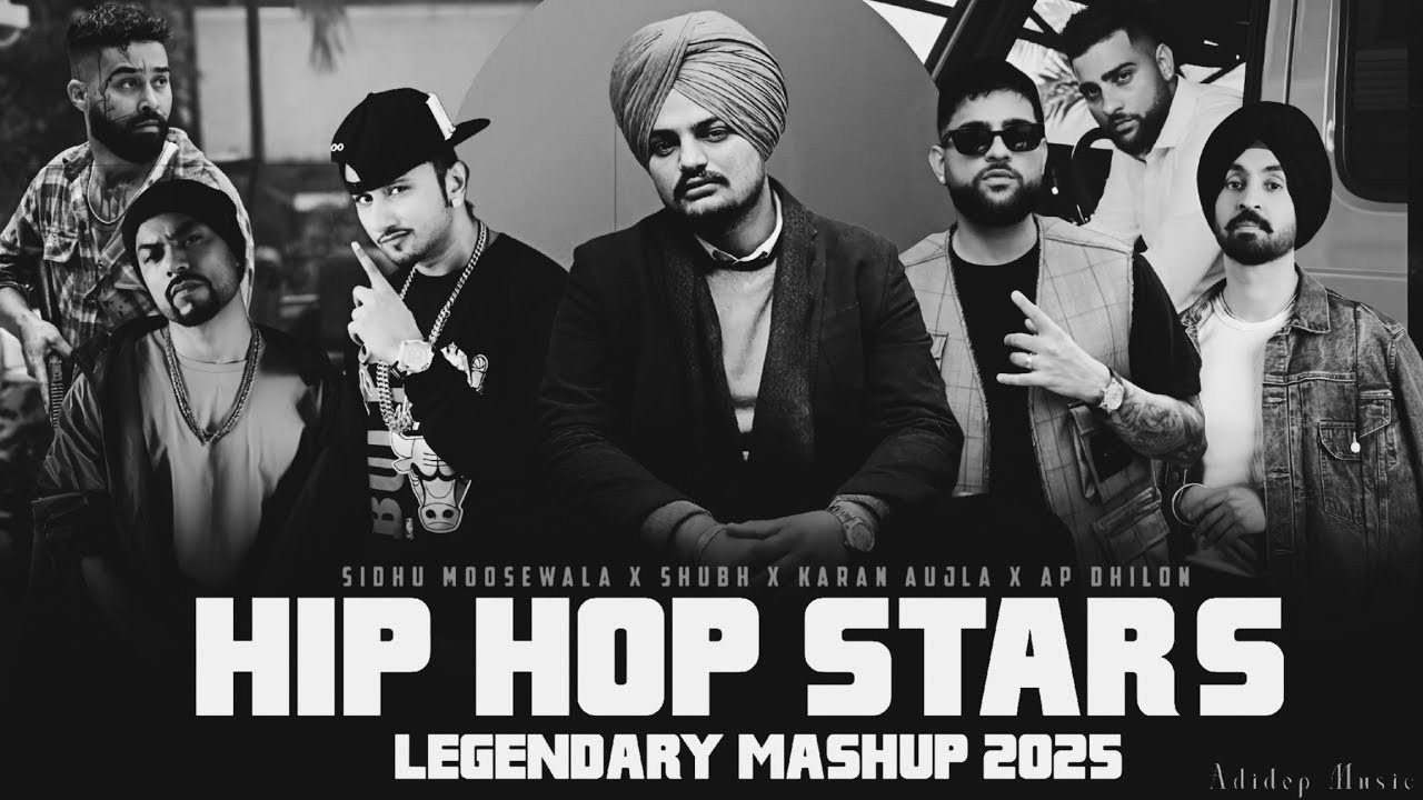 Hip Hop Star's Legendary Mashup Sidhu Moosewala x Honey Singh Imran Khan Punjabi Song ADIDEEP Music
