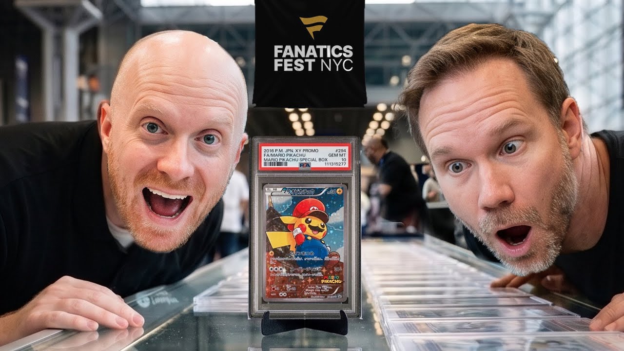 Я охотился за недооцененными карточками на Fanatics Fest в Нью-Йорке