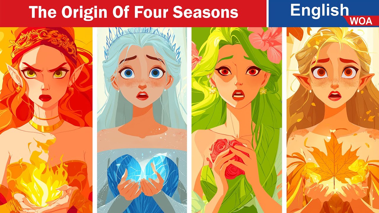 The Origin Of Four Seasons Full Story | Classic Stories for Tween | @Fairy Tales Explorers