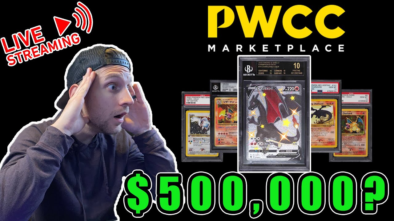 [LIVE] Watching over $1,000,000 in Rare Pokemon Card Auctions Sell with PWCC - Live Reactions