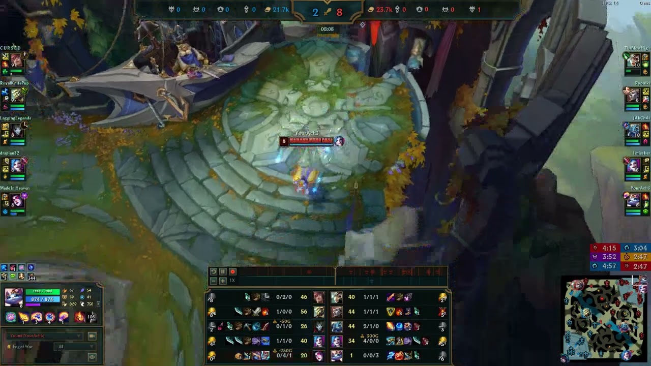 Yourache support hyper carry Jinx
