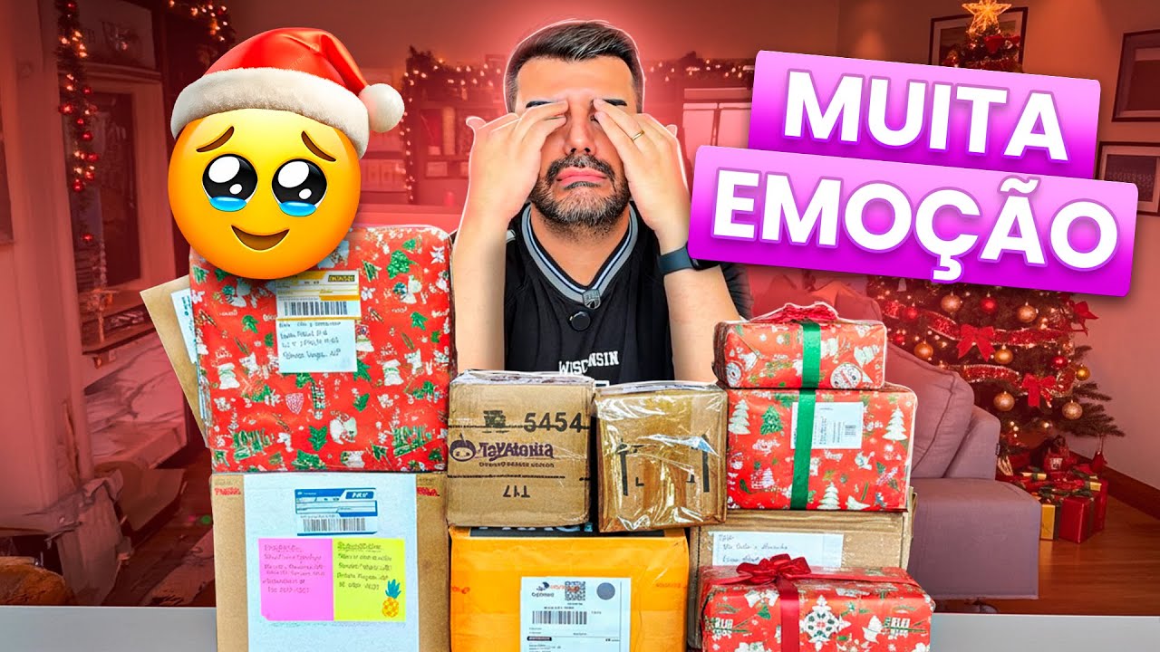 RECEBIDOS DE NATAL!🎄 ABRINDO OS PRESENTES DA NOSSA CAIXA POSTAL! – Titi Fabri