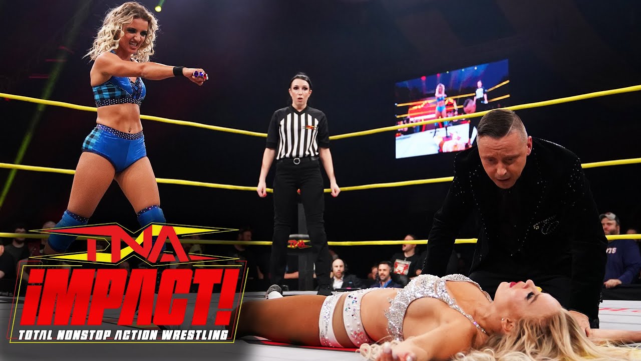 Xia Brookside KNOCKS OUT Ash By Elegance | TNA iMPACT! May 16, 2024