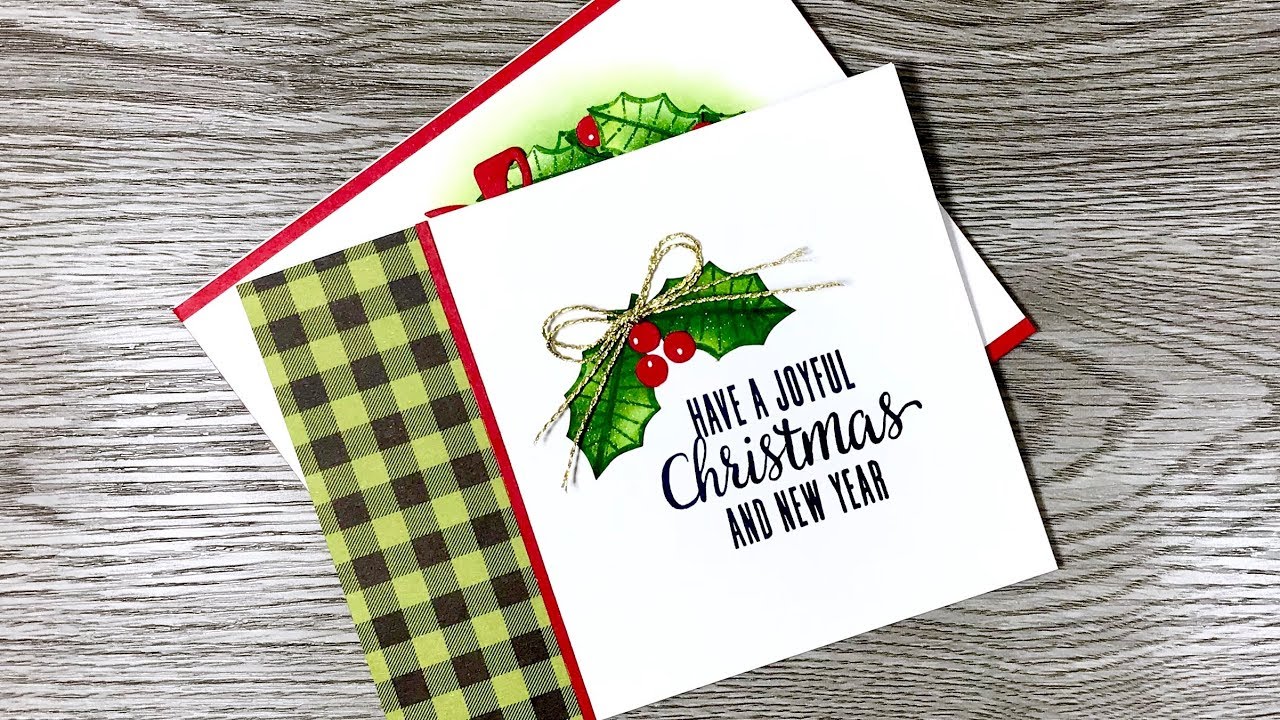 Paper Pumpkin October 2017 Alternate 2 | Christmas Cards Alternative