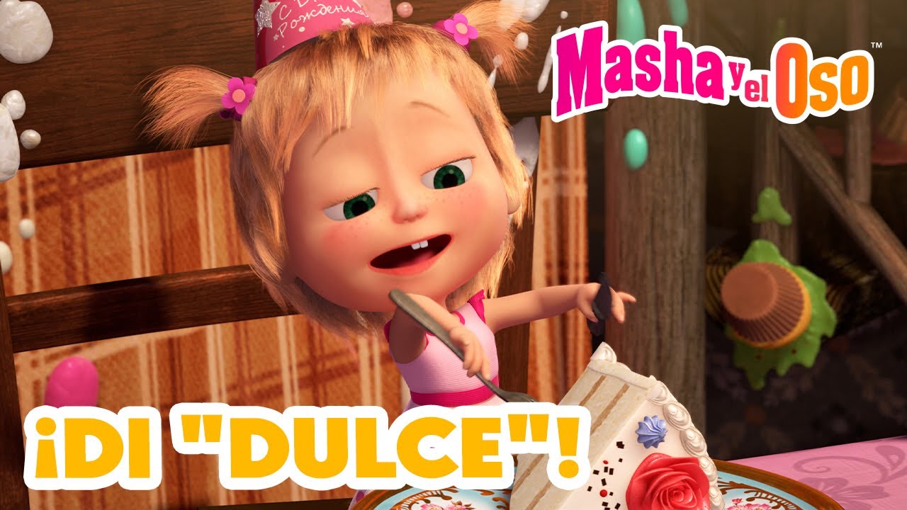Masha y el Oso 🤭🧡 ¡Di 