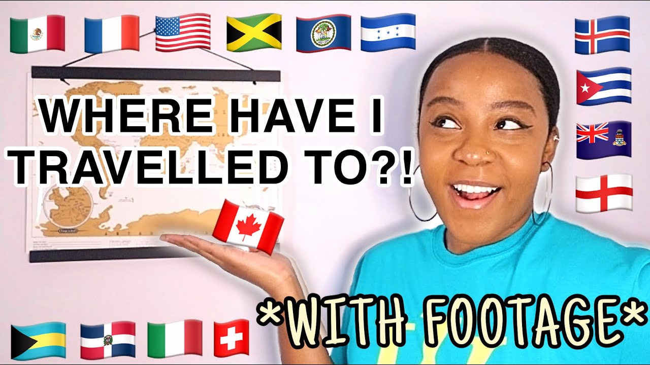 WHAT COUNTRIES HAVE I BEEN TO?! *SCRATCH MAP EDITION* (PT. 1)