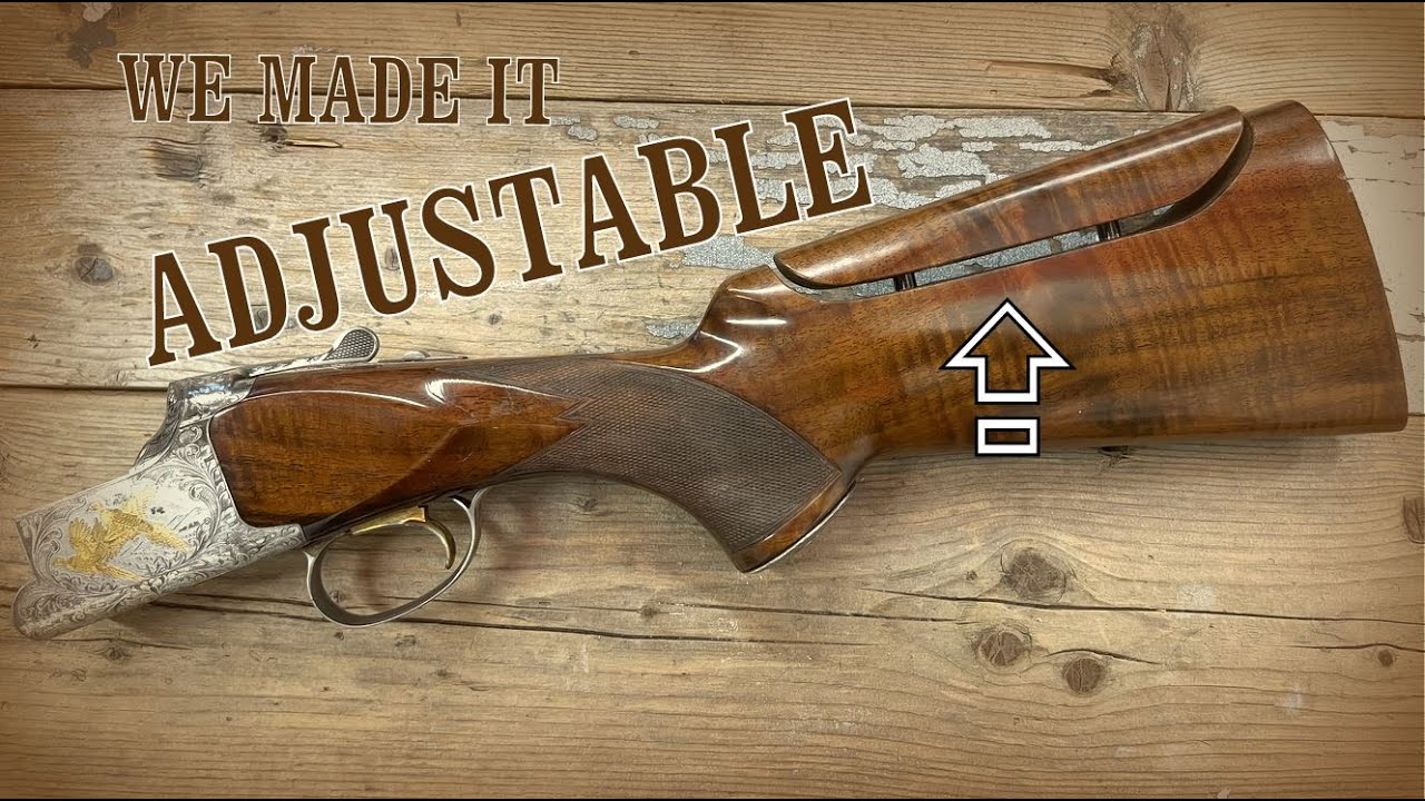 Мы вырезали отличный приклад для дробовика Browning Citori, часть 4
