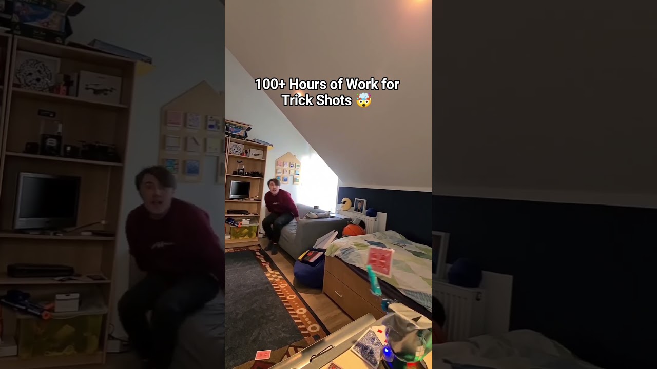 100+ Hours for TRICK SHOTS 🤯