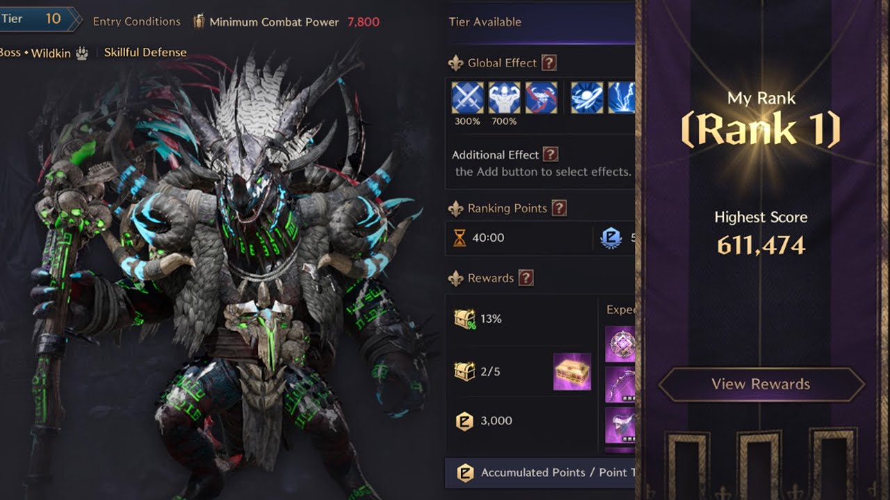 Throne and Liberty | Island Of Terror | Trial T10 | 611K