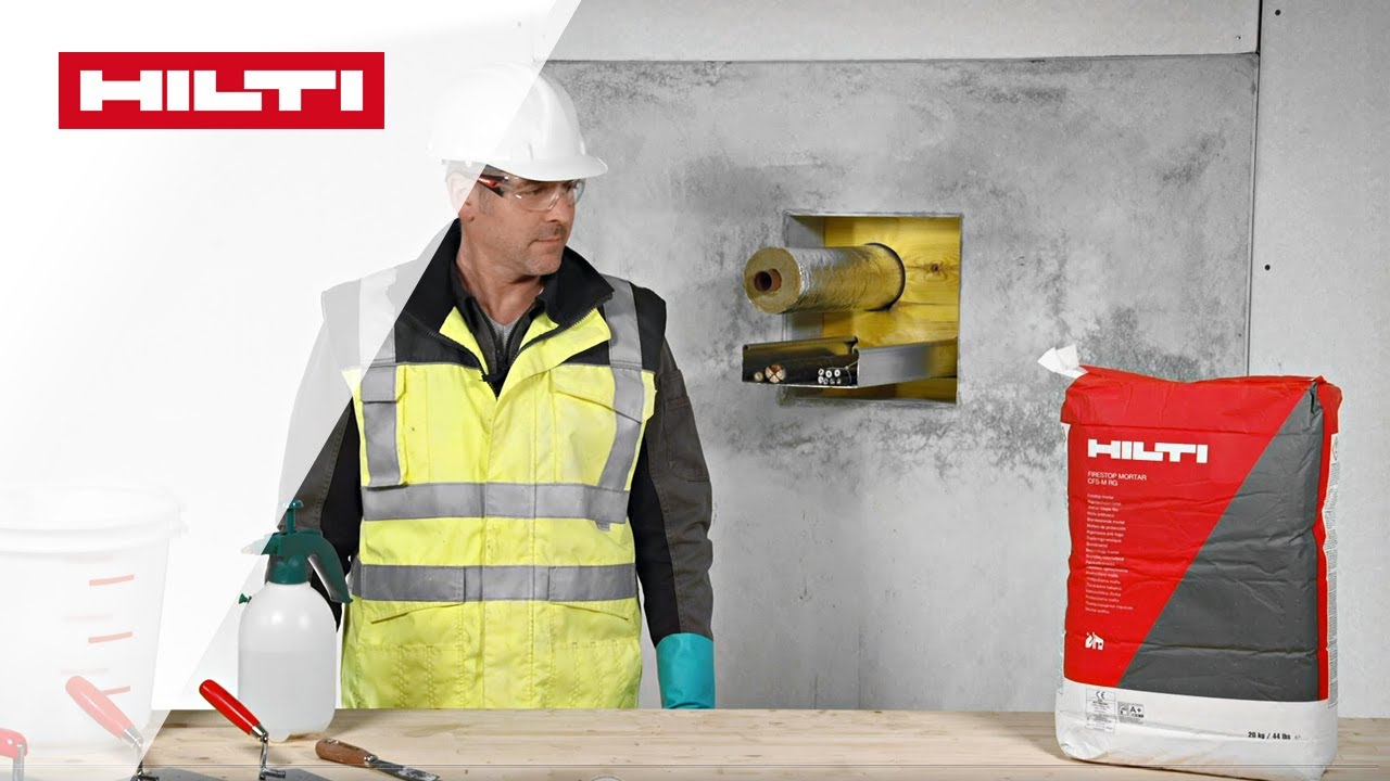 SPOSÓB MONTAŻU zaprawy ogniochronnej🔥 CFS-M RG❓🤔