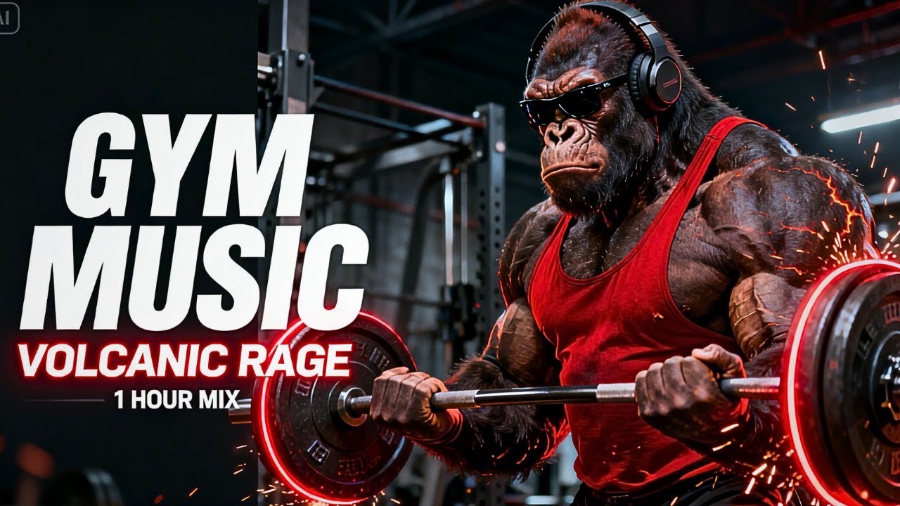 Aggressive Gym Phonk & Bass Mix – Volcanic Energy Workout (1 Hour)