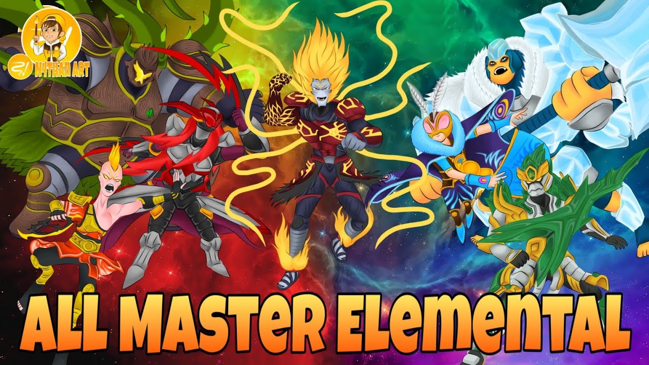 All Master Elemental sebelum Boboiboy